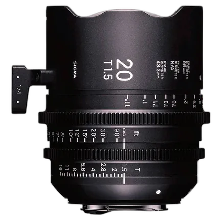 Sigma 20mm T1.5 FF High-Speed Prime Lens (Sony E)