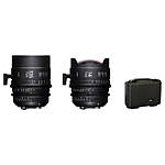 Sigma 14mm T2  and  135mm T2 FF High-Speed Prime Lens Kit with Case (Sony E)