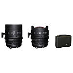 Sigma 14mm T2  and  135mm T2 FF High-Speed Prime Lens Kit with Case (PL)
