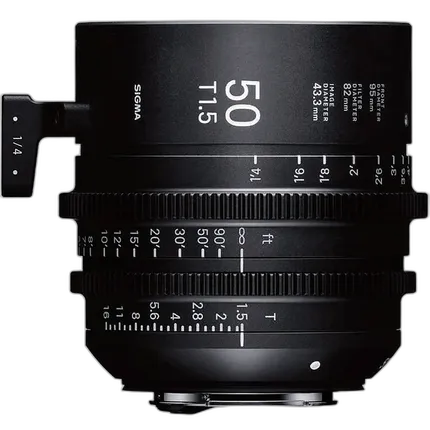 Sigma 50mm T1.5 FF High-Speed Prime Lens (Sony E, Metric)