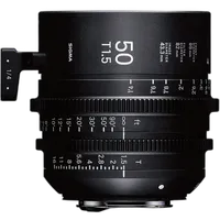 Sigma 50mm T1.5 FF High-Speed Prime Lens (Sony E, Metric) 0