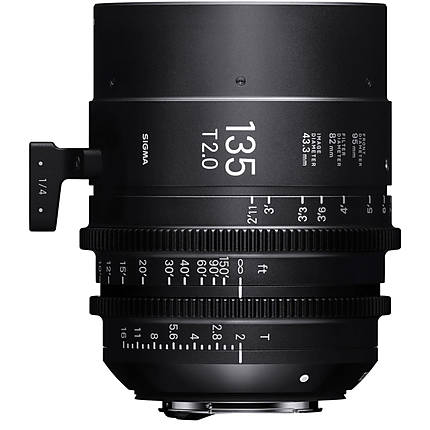 Sigma 135mm T2 FF High-Speed Prime Lens (Canon EF, Metric)
