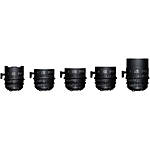 Sigma T1.5 FF High-Speed 5 Prime Lens Kit with Case (Canon EF, Metric)