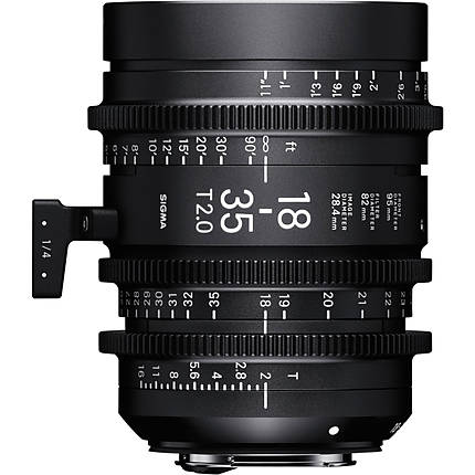 Sigma 18-35mm T2 Fully Luminous High-Speed Zoom Lens (Canon EF)