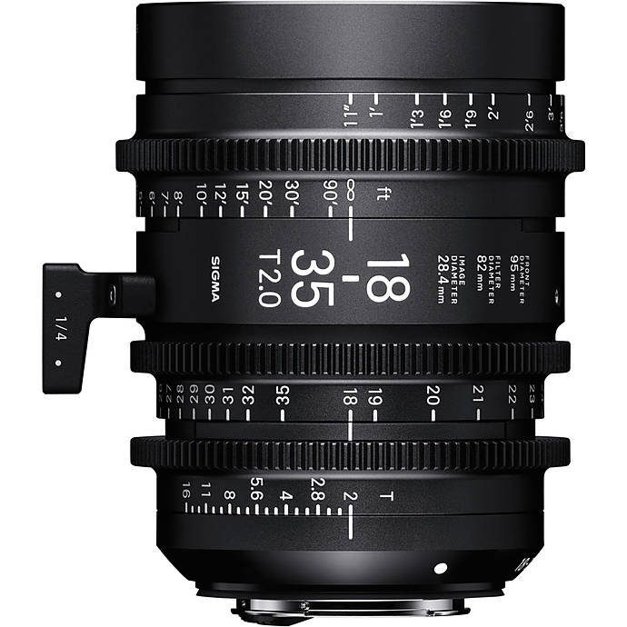Sigma 18-35mm T2 Fully Luminous High-Speed Zoom (Canon EF)