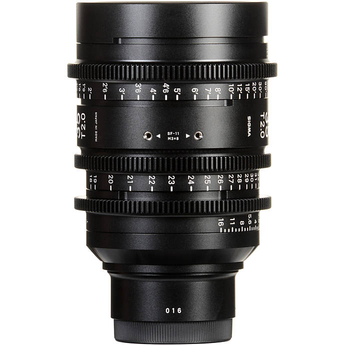 Sigma 18-35mm T2 Fully Luminous EF-mount cine zoom