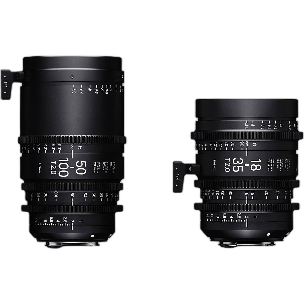 Sigma cinema zoom lens kit for documentary filmmaking