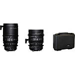 Sigma 18-35mm T2  and  50-100mm T2 Fully Luminous Lenses with Case (PL)