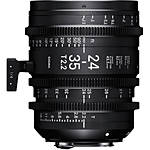 Sigma 24-35mm T2.2 Fully Luminous FF Zoom Lens (Canon EF)