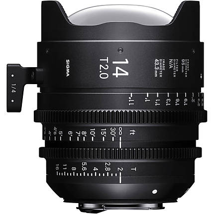 Sigma 14mm T2 Fully Luminous FF High-Speed Prime Lens (Canon EF)