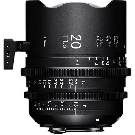 Sigma 20mm T1.5 Fully Luminous FF High-Speed Prime Lens (Sony E)