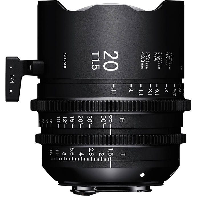 Sigma 20mm T1.5 Fully Luminous FF High-Speed Prime (Sony E)