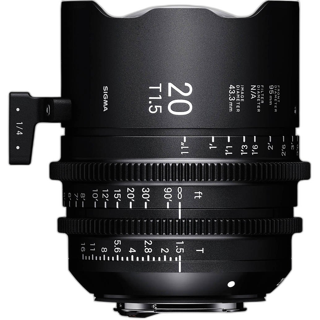 Sigma 20mm T1.5 Fully Luminous FF High-Speed Prime Lens Sony E