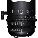 Sigma 20mm T1.5 Fully Luminous FF High-Speed Prime Lens (PL)