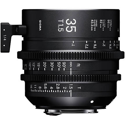 Sigma 35mm T1.5 Fully Luminous FF High-Speed Prime Lens (Canon EF)