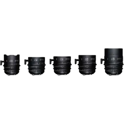 Sigma T1.5 FF High-Speed 5 Fully Luminous Prime Lens Kit with Case (Sony E)
