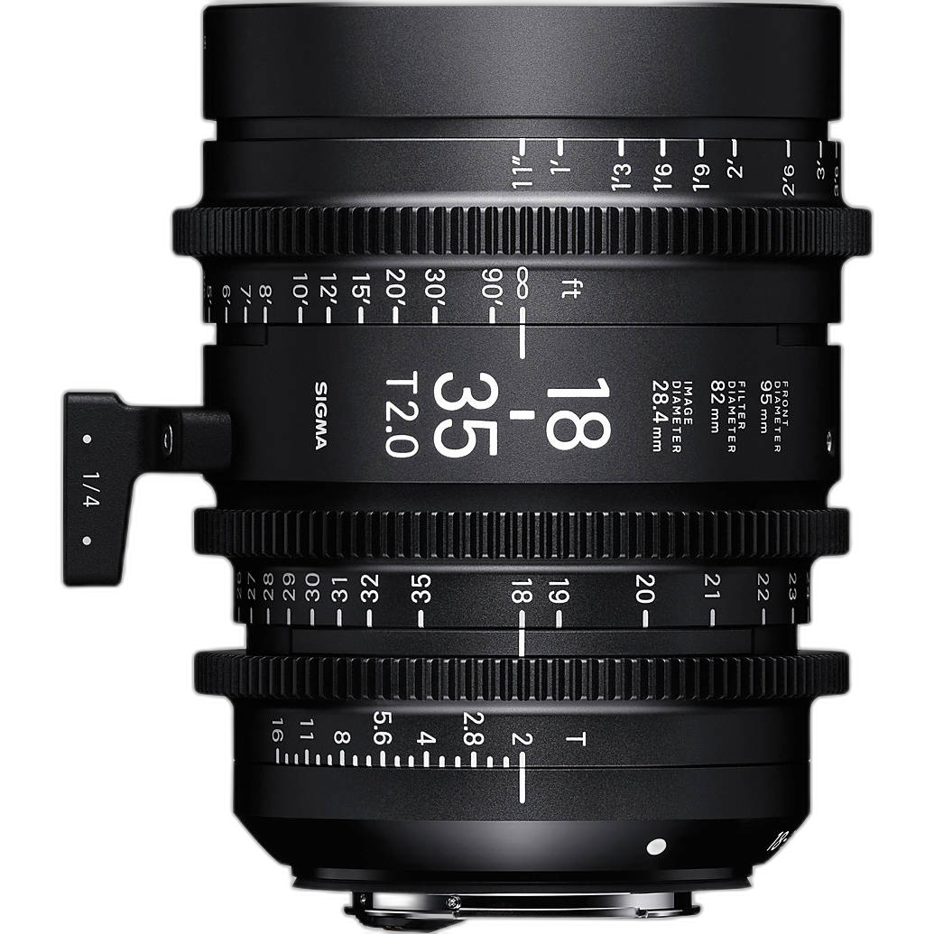 Sigma 18-35mm T2 Fully Luminous High-Speed Zoom Lens Sony E Metric