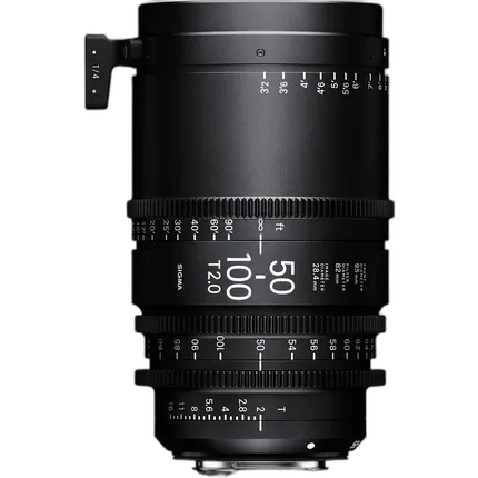 Sigma 50-100mm T2 Fully Luminous High-Speed Zoom Lens (Canon EF, Metric)