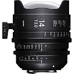 Sigma 14mm T2 Fully Luminous FF High-Speed Prime Lens (Canon EF, Metric)