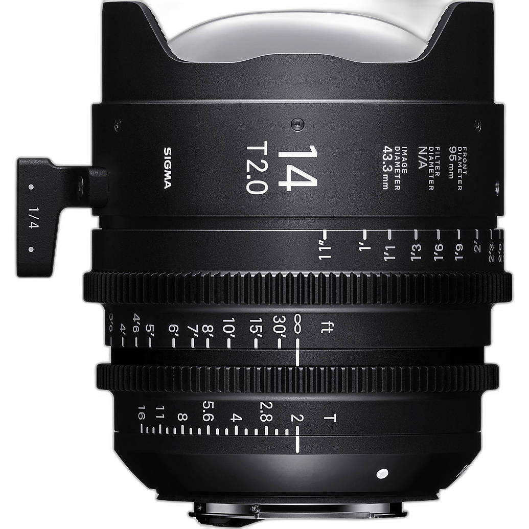 Sigma 14mm T2 Fully Luminous FF High-Speed Prime Lens