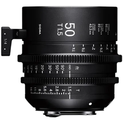 Sigma 50mm T1.5 Fully Luminous FF High-Speed Prime Lens (PL, Metric)