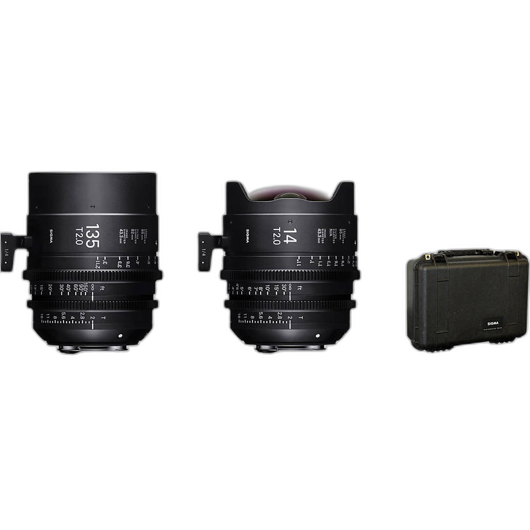 Sigma 14/135mm T2 FF High-Speed Fully Luminous Prime Lens Kit for Sony E