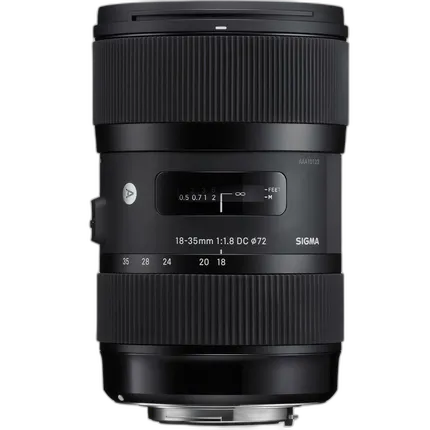 Sigma DC HSM ART 18-35mm f/1.8 Standard Zoom Lens for Nikon F