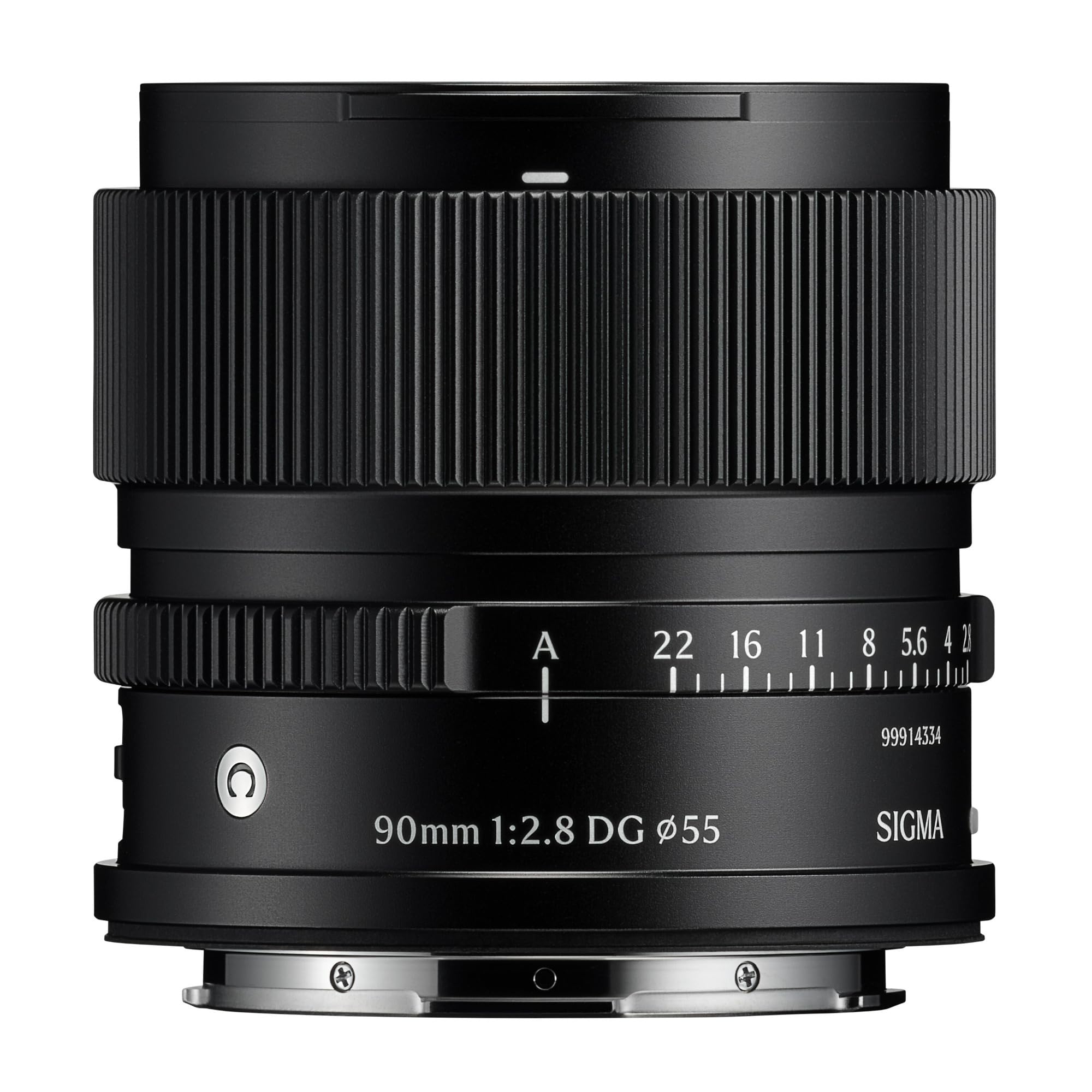 Sigma 90mm F2.8 DG Contemporary side view