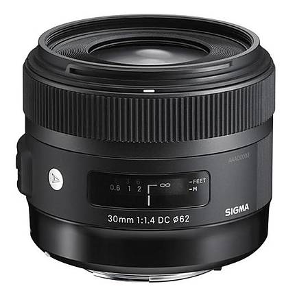 Sigma DC HSM ART 30mm f/1.4 Standard Lens for Canon Mount - Black