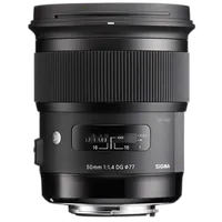 Sigma 50mm f/1.4 EX DG HSM Standard Lens for Nikon - Black 0