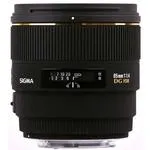 Sigma EX DG HSM 85mm f/1.4 Medium Telephoto Lens for Nikon - Black