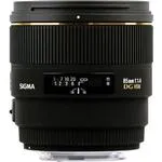 Sigma EX DG HSM 85mm f/1.4 Medium Telephoto Lens for Nikon - Black 1