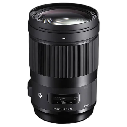 Sigma 40mm F1.4 Art DG HSM Lens (Nikon)
