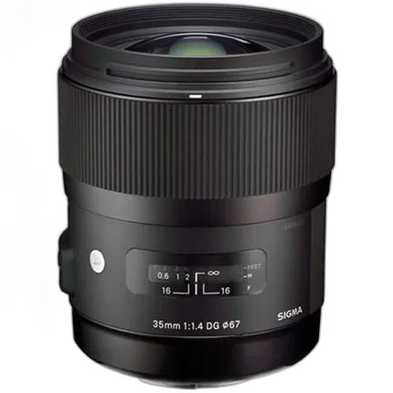 Sigma DG HSM ART 35mm f/1.4 Standard Lens for Sigma - Black