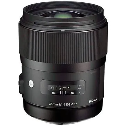 Sigma DG HSM ART 35mm f/1.4 Standard Lens for Sony - Black