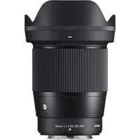 Sigma 16mm f/1.4 DC DN Contemporary Lens (Nikon Z) 0