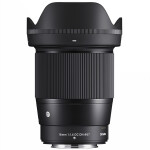 Sigma 16mm f/1.4 DC DN Contemporary Lens for Fujifilm X