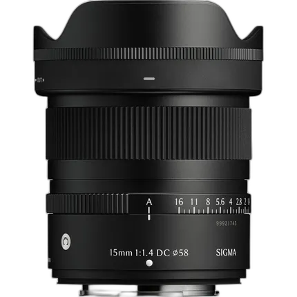 Sigma 15mm F1.4 DC Contemporary for X Mount
