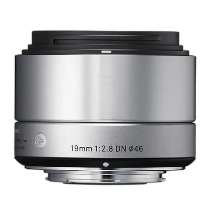 Sigma DN ART 19mm f/2.8 Wide Angle Lens for Micro Four Thirds - Silver