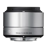 Sigma DN ART 19mm f/2.8 Wide Angle Lens for Micro Four Thirds - Silver 0