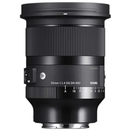 Sigma 20mm f/1.4 DG DN Art Lens for Sony E