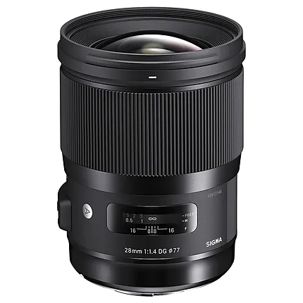 Sigma 28mm F1.4 Art DG HSM Lens (Sigma)