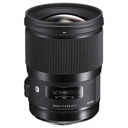 Sigma 28mm F1.4 Art DG HSM Lens (Sony E)