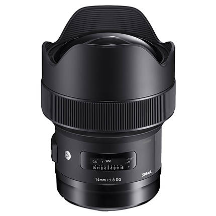 Sigma AF 14mm f/1.8 DG HSM Art Lens for Canon EF