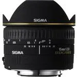 Sigma EX DG Diagonal 15mm f/2.8 Fisheye Lens - Black 0