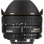 Sigma EX DG Diagonal 15mm f/2.8 Fisheye Lens for Nikon Mount - Black