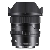 Sigma 20mm f/2 DG DN Contemporary Lens for Sony E