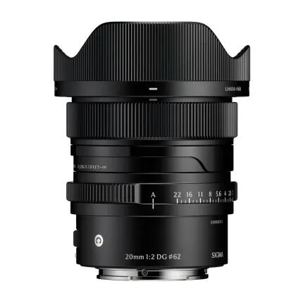 Sigma 20mm F2 DG (Black) Contemporary Lens