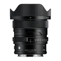 Sigma 20mm F2 DG (Black) Contemporary Lens 0