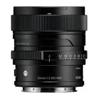 Sigma 20mm F2 DG (Black) Contemporary Lens 1